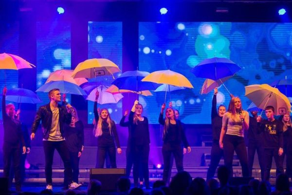 Bergen Soul Teens med på gudstjenesten 27. oktober