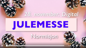 Bli med på Digital Julemesse på lørdag 15:00