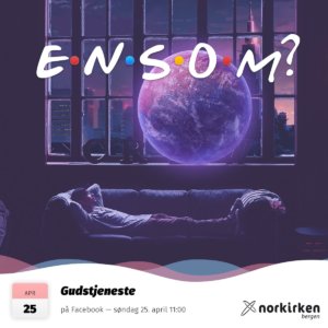 Gudstjeneste i Norkirken Bergen 25. april 2021