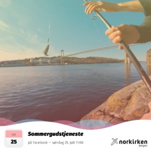 Gudstjeneste i Norkirken Bergen 25. juli 2021